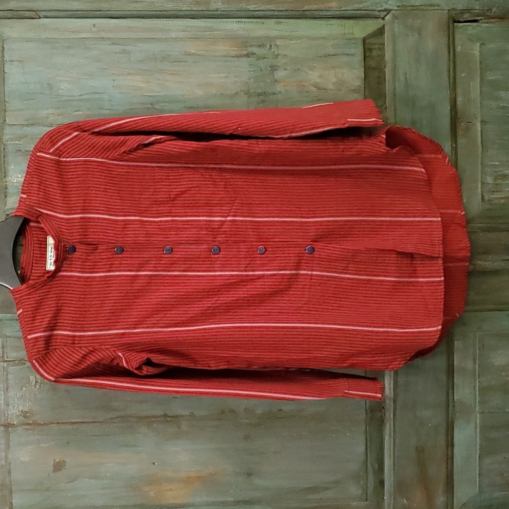 Sandrine Rose Free People Tunic Top in Red, Size XSMALL, NWT